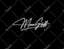 design a handwritten, scripted, calligraphy, cursive signature logo