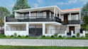 3d exterior design,3d rendering,exterior,house design