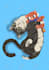 draw a custom pet portait in silly situations