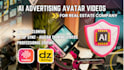 create aesthetic reels, motivational quotes videos using ai