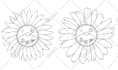 create super artistic line art illustration