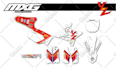 make beautifull motocross graphic