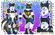 draw ref sheet of fursona, anime or vtuber nsfw o sfw