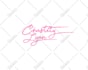 design handwritten signature logo