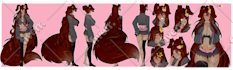 draw character reference sheet for you character