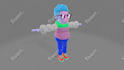 do 3d character modeling rigging and animation for film and game