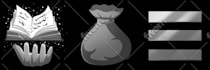 design 2d flat UI icons, items, skills for your games