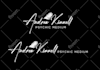 design signature, handwriting, scripted, cursive logo