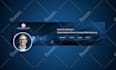 design premium and professional linkedin banner