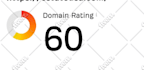 increase domain rating, DR, ahrefs domain rating 60 plus