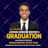 design graduation flyer  invitation and postcard