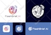 design a modern tech, startup, security, and crypto technology logo