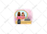 create cute children book illustration in any style