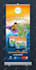 design roll up banner, retractable banner, pull up banner in 24 hours