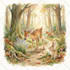 do children book illustration and watercolor illustration