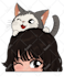 design cute chibi peeker stickers
