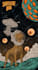 psychedelic art and space art