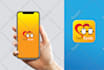design clean modern mobile app logo or app icon