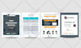 design a clean professional flyer