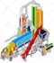 create isometric vector illustration