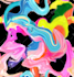 design wavy abstract pattern