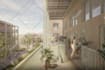 create atmospheric architectural visualization and post digital collage