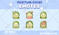 draw cute chibi for twitch emotes