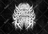create death metal, deathcore, slam, and black metal  logo