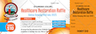 design elegant ticket raffle ticket in 4hrs