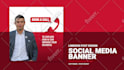 design facebook, instagram,linkedin,twitter, youtube banner