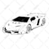 draw you car into vector illustration
