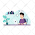 create modern flat vector illustration