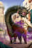 create dragon creature illustration,character design for you