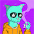 design clean cartoon nft art with traits