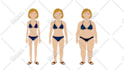 create a separate layered vector cartoon character ready for animation