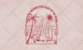 draw surf style, tropical style, vintage, artwork, for t shirt and merchandise