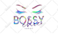 design watercolor eyelash, lashes, makeup, cosmetic logo