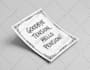 do flyer, brochure, yard sign, pole sign, any small sign