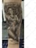 design a black and grey tattoo art