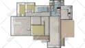 render 2d 3d floor plan with floorplanner, 3d rendering, 2d 3d interior design