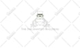 do luxury minimalist line art geometric polygonal animal logo for your business