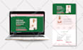design a professional landing page or business website using wix or google sites