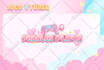 design custom cute anime logo for kick, vtuber streamer or youtube