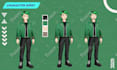draw anime reference sheet or character sheet for vtuber and your oc