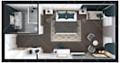 make highly realistic living room design