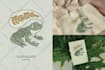 create vintage hand drawn animal, mystic, logo, illustration