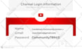 create setup youtube channel with logo, banner, intro,outro
