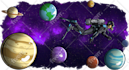 create high quality outer space astronaut illustration