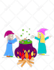 draw desired vector pictures in color or black and white