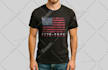 do typography retro vintage patriotic t shirt design